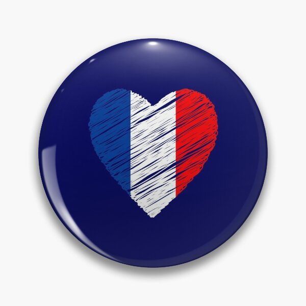 Item preview, France heart flag designed and sold by THOMASDMA.