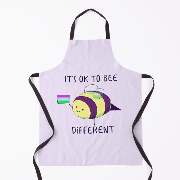 Item preview, It's Ok To Be Different, Toric Pride Bee Pun  designed and sold by ForTheFrogWar.