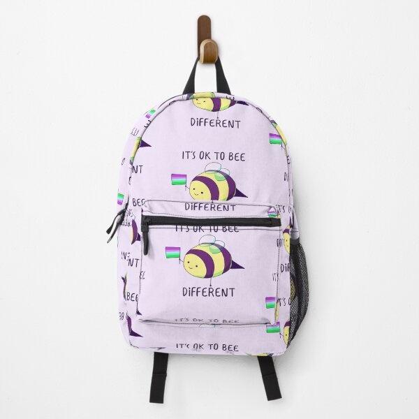 Item preview, It's Ok To Be Different, Toric Pride Bee Pun designed and sold by ForTheFrogWar.