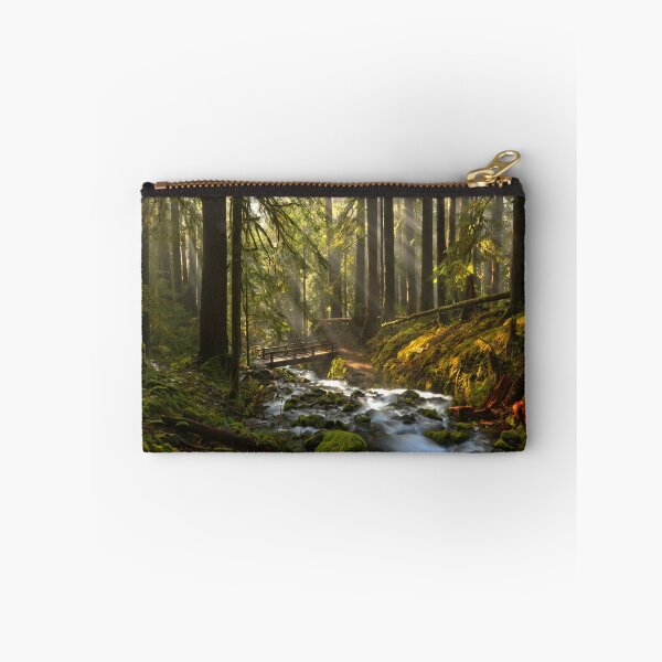 Aperçu de l'œuvre Enroulement à travers la forêt tropicale de Sol Duc créée et vendue par Adam Jewell.