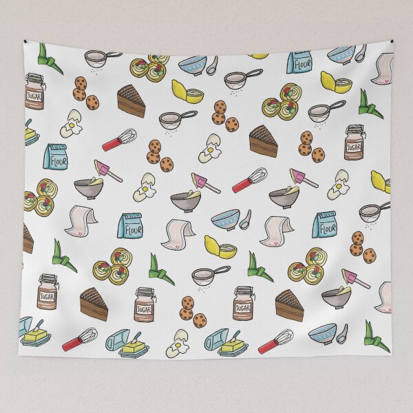 Item preview, Happy Baking Print designed and sold by rattangirldraws.