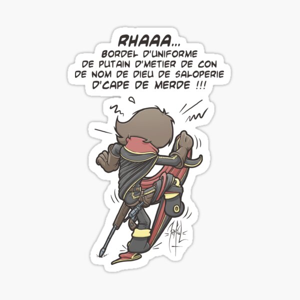 Comme un lundi Sticker