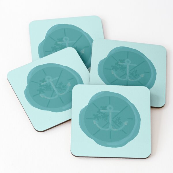 Item preview, Wax Seal with Anchor and Orchids designed and sold by LochNestFarm.