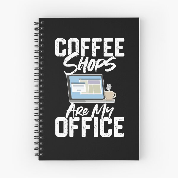 Item preview, Coffee Shops Are My Office designed and sold by Art-Max.