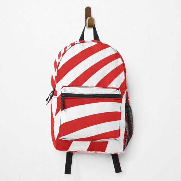 Item preview, Optical Illusion Red Stripes designed and sold by Ruby Jackson.