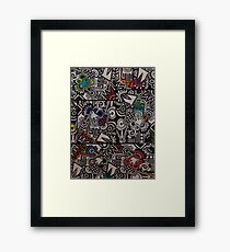 spoof throttler Framed Print