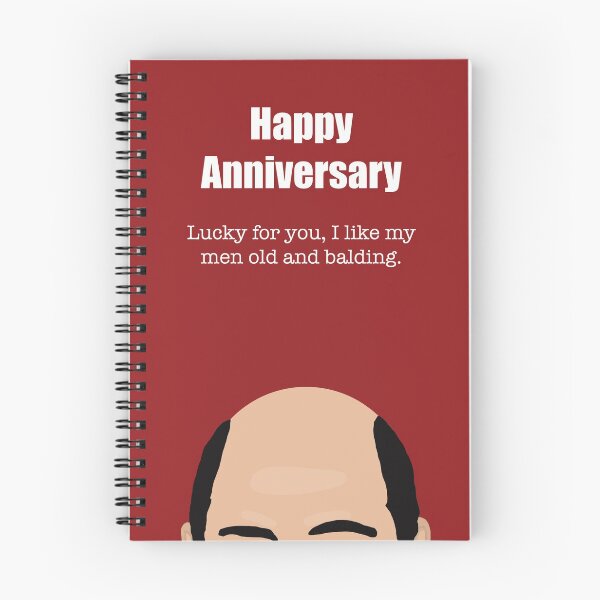 Item preview, Balding (humorous anniversary) designed and sold by RudePlanet.