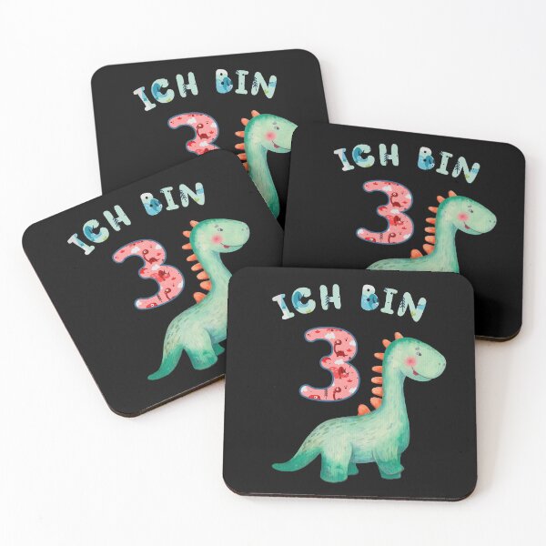 Item preview, Dinosauerier I'm 3 - Dino children's birthday designed and sold by Shirt-Designs.
