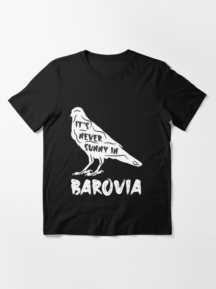 it's never sunny in barovia shirt