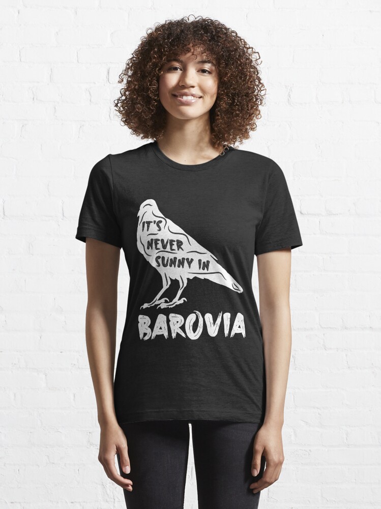 it's never sunny in barovia shirt