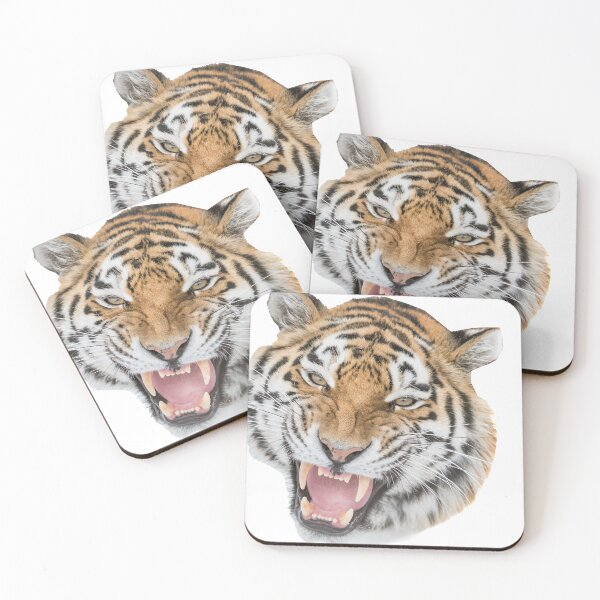 Item preview, The tiger bares its teeth designed and sold by Ingo Gerlach.
