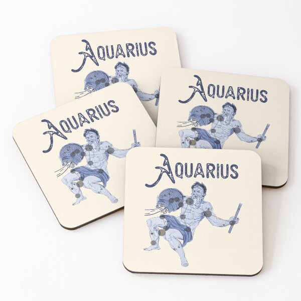Item preview, Aquarius ))(( Astrological Sign Zodiac Constellation Design designed and sold by acquiesce13.