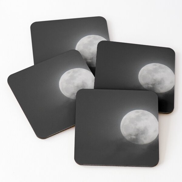Item preview, moon in cloudy sky designed and sold by Ramen  De.