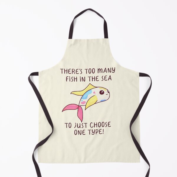 Item preview, Too Many Fish In The Sea! Pansexual pride designed and sold by ForTheFrogWar.