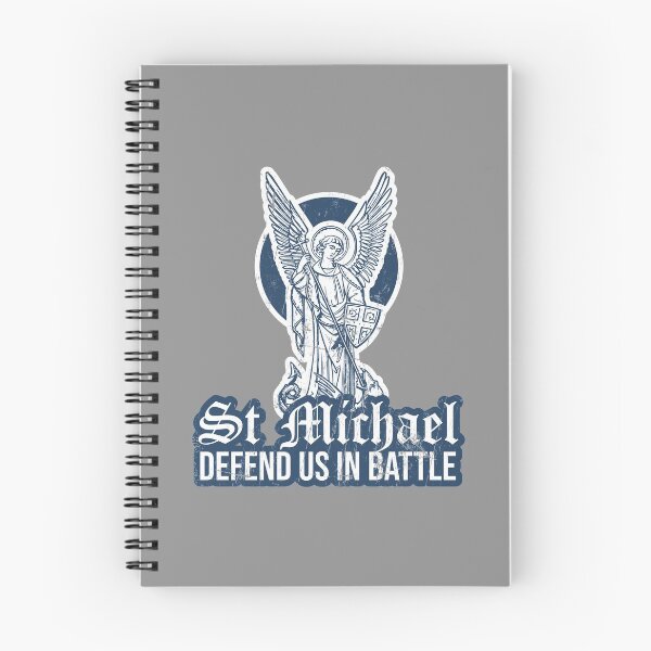 Item preview, Fun Catholic gifts - st michael archangel | catholic gift shop and store for baptism, confirmation, first communion, wedding, ordination, seminarian, priest, nun, religious, deacon designed and sold by St Joseph Art.