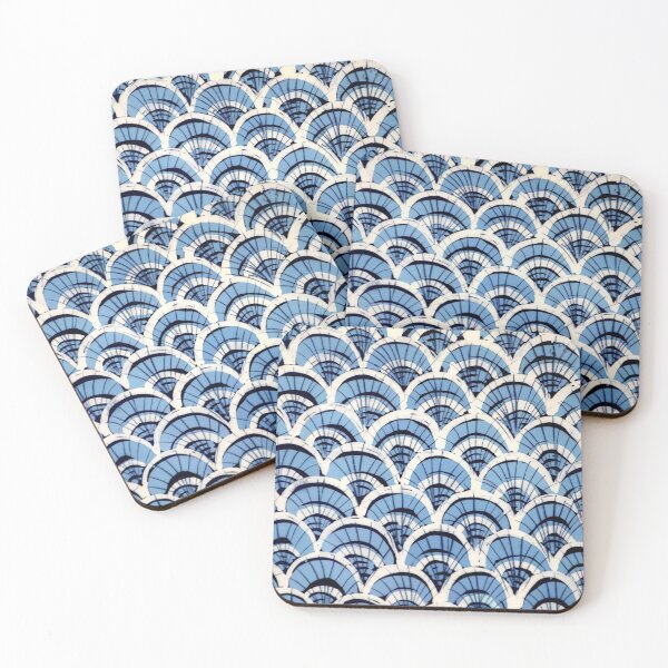 Item preview, Mermaid Scales Batik designed and sold by Leslie Rogers Todder.