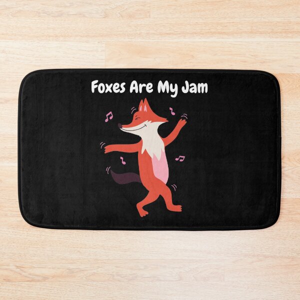 Item preview, Foxes Are My Jam Funny Cute Fox Dancing designed and sold by BellaVille.