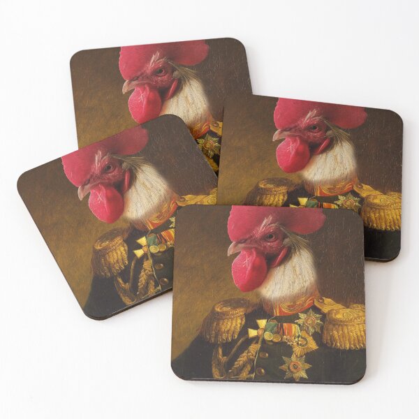 Item preview, Rooster Renaissance Portrait designed and sold by OurGorgeouspets.