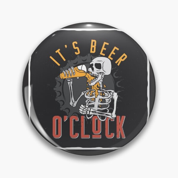 Item preview, It's beer o'clock designed and sold by dabluelady.