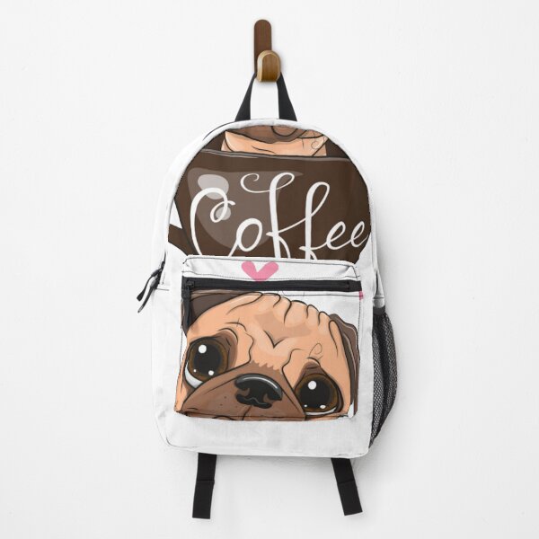 Item preview, Pug Dog Sitting in a Coffee Lovers Cup Mug designed and sold by WearWolfDesigns.