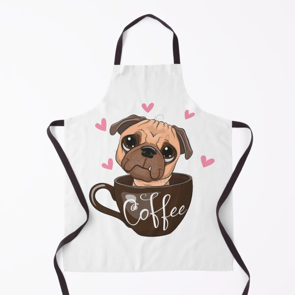 Item preview, Pug Dog Sitting in a Coffee Lovers Cup Mug designed and sold by WearWolfDesigns.