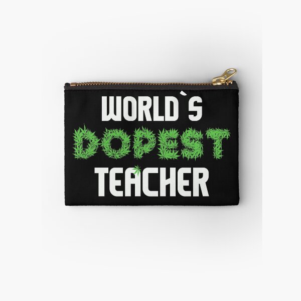 Item preview, Worlds Dopest Teacher Cannabis Marihuana Ganja Pot Stoner Tutor Coach Don Gift designed and sold by TheAplus.