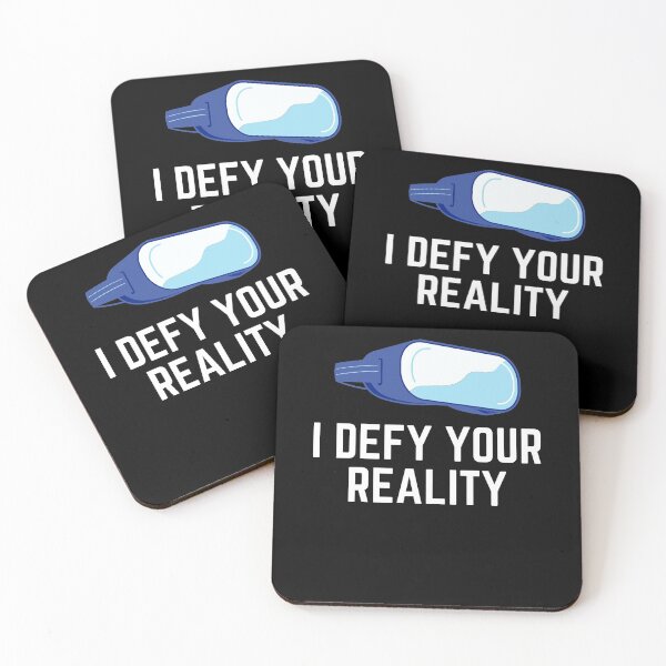 Item preview, I Defy Your Reality - Virtual Reality VR Gamer  designed and sold by BellaVille.