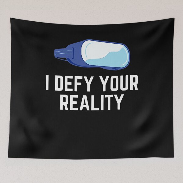 Item preview, I Defy Your Reality - Virtual Reality VR Gamer  designed and sold by BellaVille.