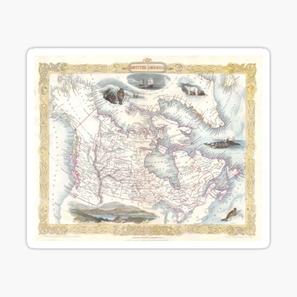 Old Canada outlet Map (1923) Vintage Canadian Country Atlas2Shower Curtain