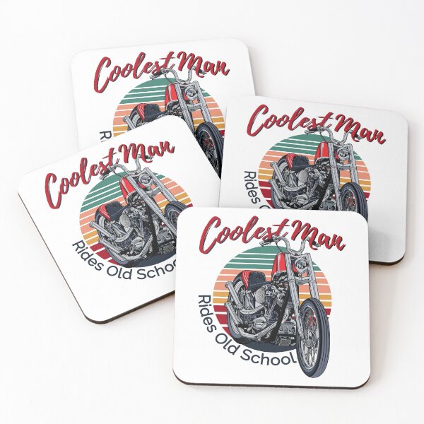 Item preview, Coolest man Ride Old school, custom bike, custom motorcycle designed and sold by Lekrock.