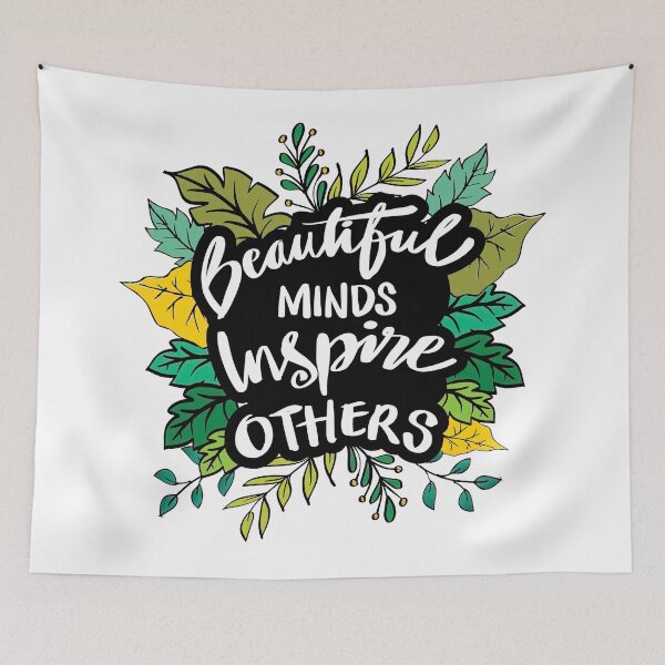 Item preview, Beautiful Minds Inspire Others, Beautiful Minds designed and sold by graphic-genie.