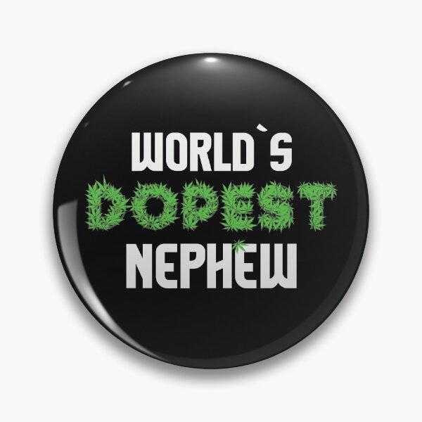 Item preview, Worlds Dopest Nephew Cannabis Marihuana Ganja Pot Stoner Relative Kin Son Gift designed and sold by TheAplus.