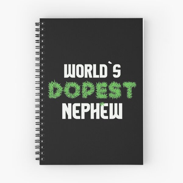 Item preview, Worlds Dopest Nephew Cannabis Marihuana Ganja Pot Stoner Relative Kin Son Gift designed and sold by TheAplus.