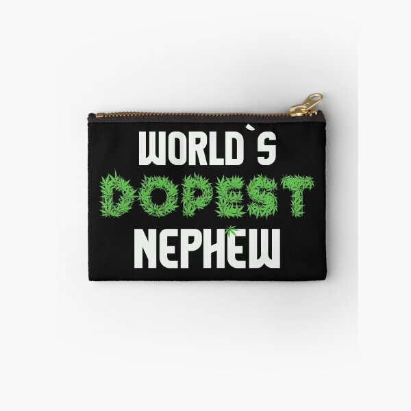Item preview, Worlds Dopest Nephew Cannabis Marihuana Ganja Pot Stoner Relative Kin Son Gift designed and sold by TheAplus.