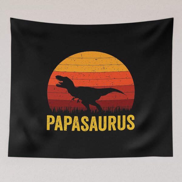 Item preview, papasaurus shirt, daddysaurus shirt, t rex shirt, saurus shirt, dinosaur t shirt, dad shirt designed and sold by T-DESIGNEDZ.