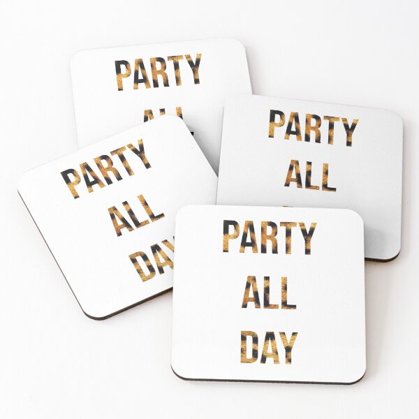 Item preview, Party All Day | Cheetah Pattern designed and sold by CollegeArt.