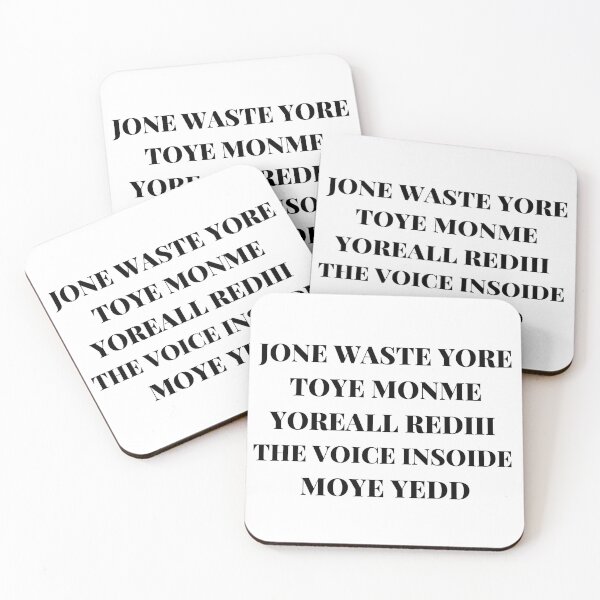 Item preview, jone waste yore toye monme yorall rediii the voice insoide moye yedd  designed and sold by nevertheless-.
