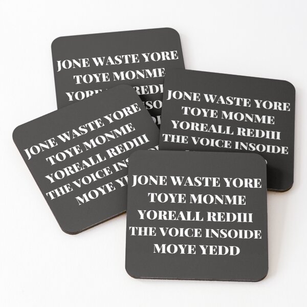 Item preview,  jone waste yore toye monme yorall rediii the voice insoide moye yedd  designed and sold by nevertheless-.