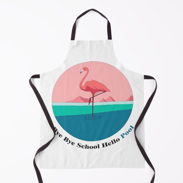 Item preview, Bye Bye School Hello Pool flamingo animal Essential T-Shirt designed and sold by fowzi shokri.