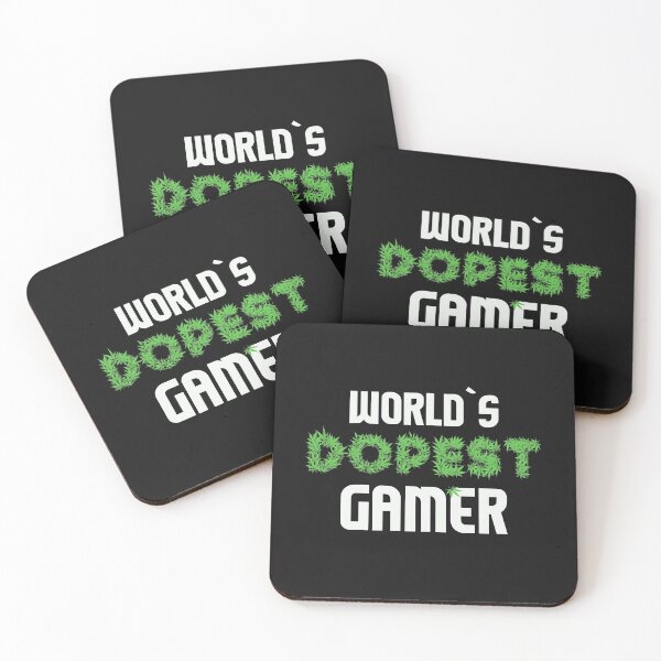 Item preview, Worlds Dopest Gamer Cannabis Marihuana Ganja Pot Stoner Online Gaming Level Gift designed and sold by TheAplus.
