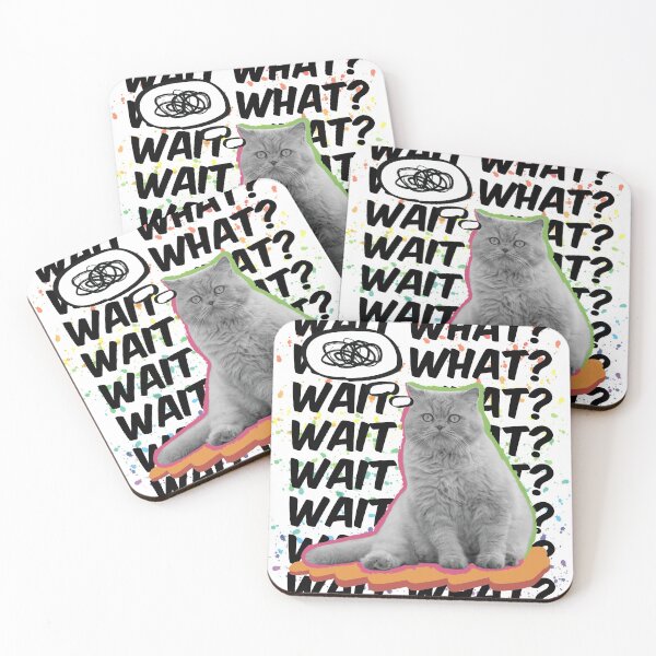 Item preview, Wait What? designed and sold by Typography & Streetwear.