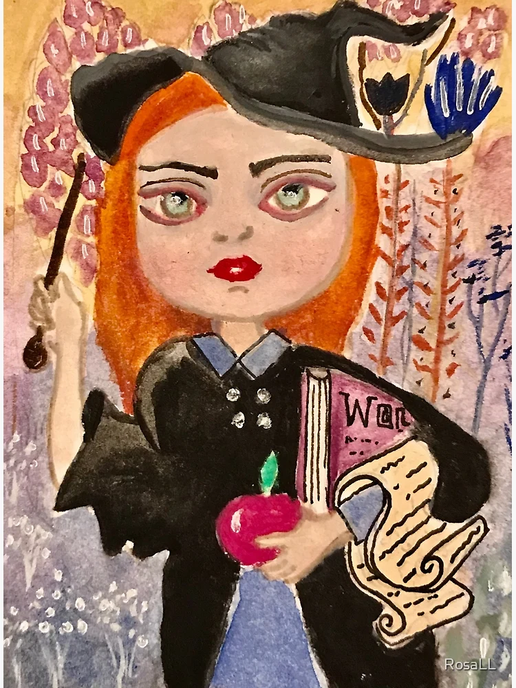 Thumbnail 3 of 3, Poster, Cute witch designed and sold by RosaLL.