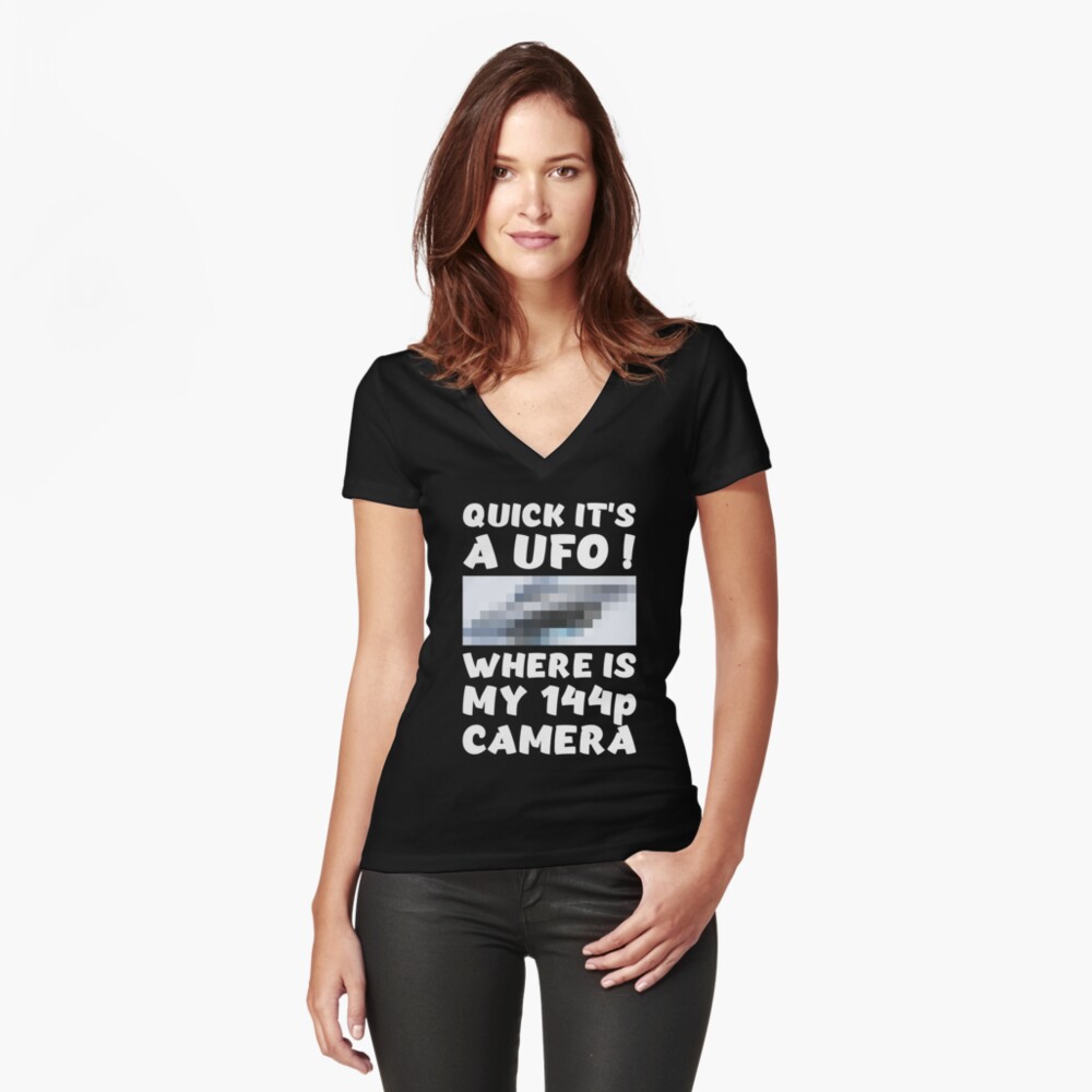 Item preview, Fitted V-Neck T-Shirt designed and sold by reIntegration.