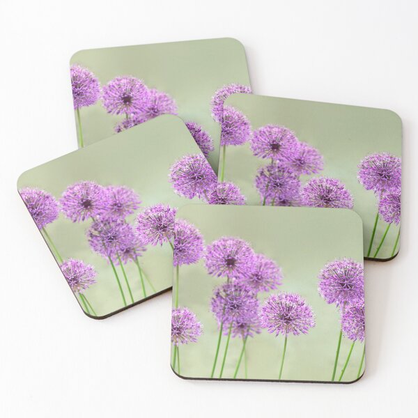 Item preview, Purple flowers on nature background designed and sold by olena2552.