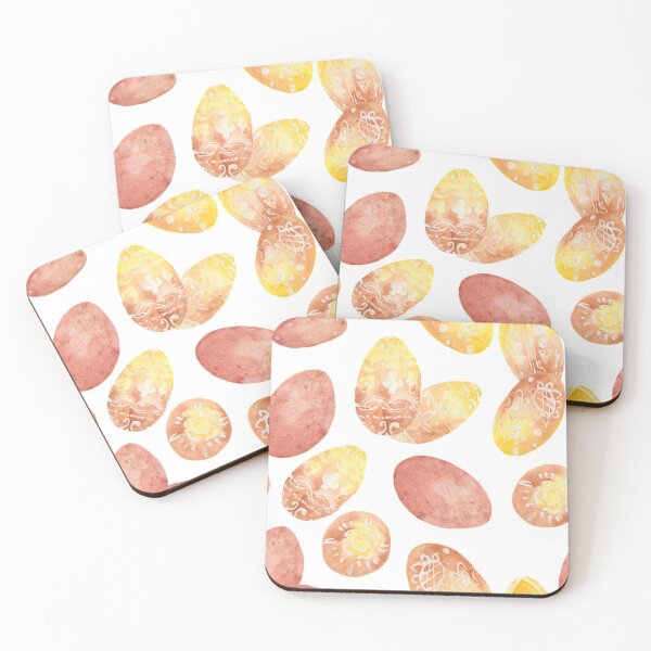 Item preview, Vintage Style Dyed Eggs Pattern designed and sold by paintingbetween.