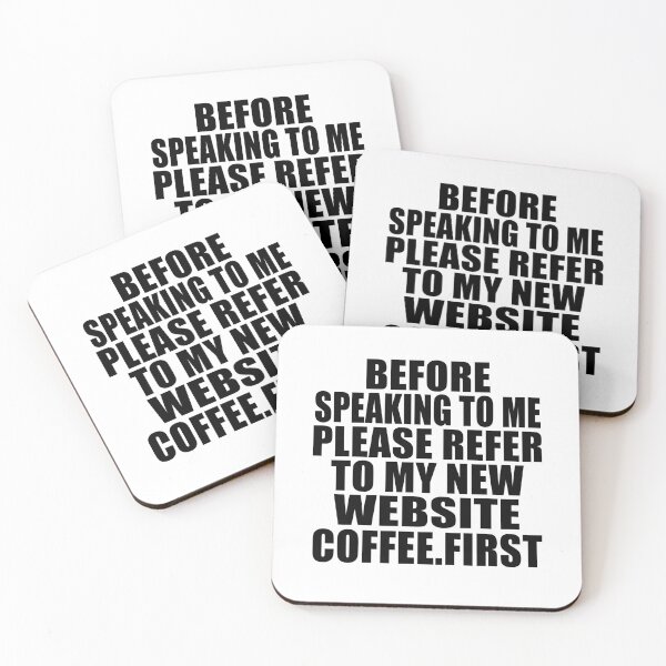 Item preview, Before Speaking designed and sold by MoonsmileProd.