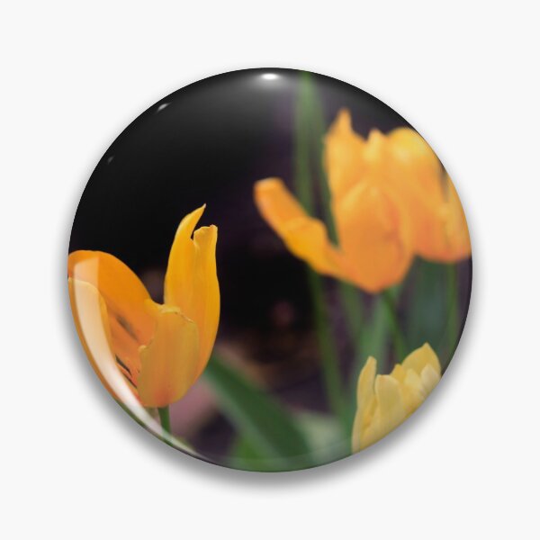Item preview, Yellow tulips on black background designed and sold by olena2552.
