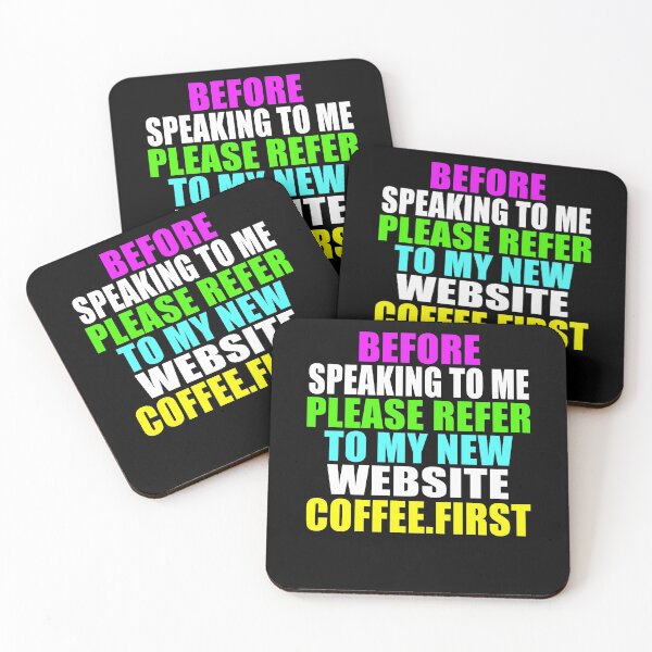 Item preview, Before Speaking designed and sold by MoonsmileProd.
