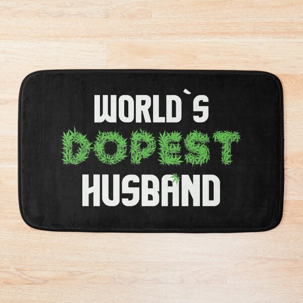 Item preview, Worlds Dopest Husband Cannabis Marihuana Ganja Pot Stoner Spouse Mate Man Gift designed and sold by TheAplus.