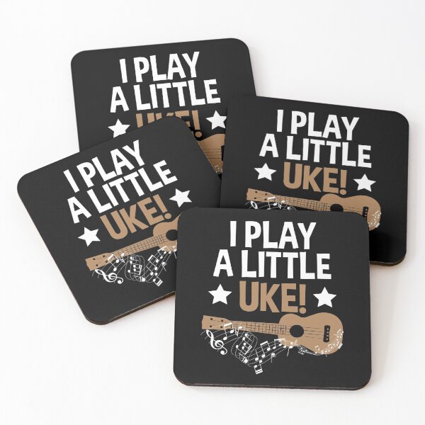 Item preview, I Play A Little Uke designed and sold by SuperStuffStore.